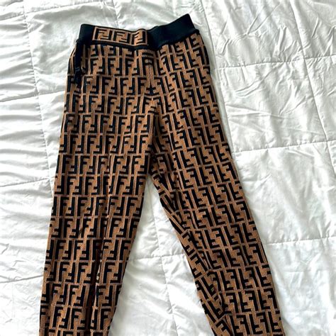 fendi sweatpants|fendi pantsuit.